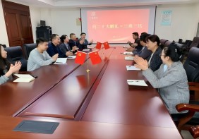 千奧集團(tuán)向二十大獻(xiàn)禮，黨支部開(kāi)展三亮三比活動(dòng)